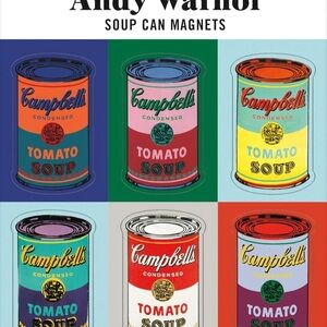 6 Andy Warhol Soup Can Magnets